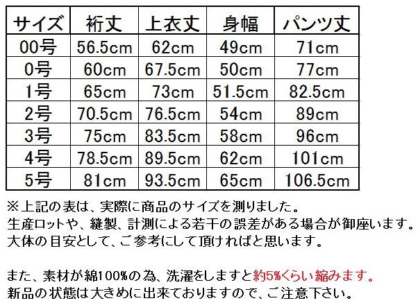 柔道着セット　サイズ:4号