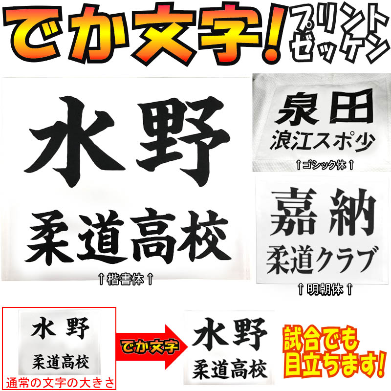 ゼッケンの写真
